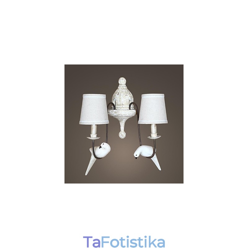 Απλίκες τοίχου Mini Style Traditional Classic Metal