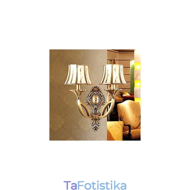 Απλίκες τοίχου Mini Style Traditional Classic Metal