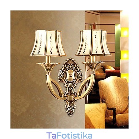 Απλίκες τοίχου Mini Style Traditional Classic Metal Απλίκες τοίχου Mini Style Traditional Classic Metal
