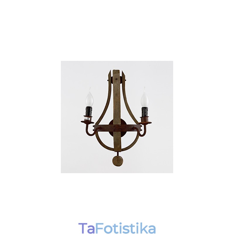 Απλίκες τοίχου Mini Style Rustic Lodge Wood Bamboo