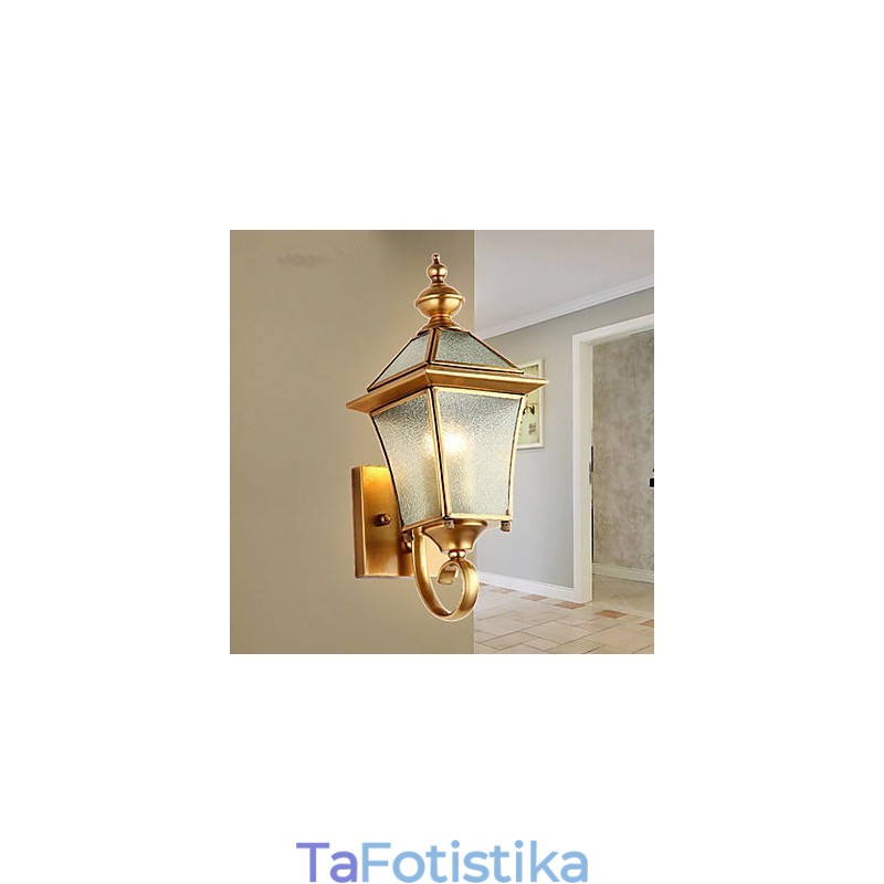 Απλίκες τοίχου Mini Style Traditional Classic Metal