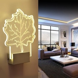 Ακρυλικό Επιτοίχιο Φωτιστικό PVC Light Chip Μοντέρνο Σύγχρονο Μέταλλο
