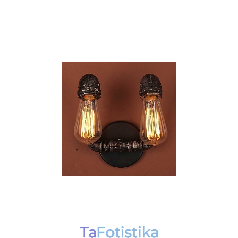 Απλίκες τοίχου Mini Style Rustic Lodge Metal