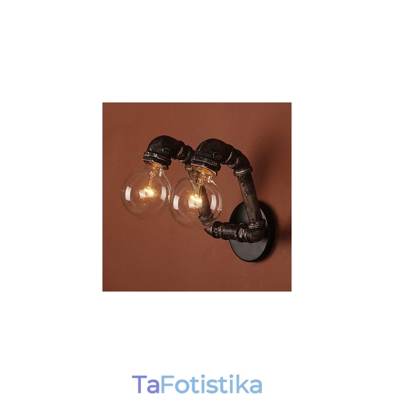Απλίκες τοίχου Mini Style Rustic Lodge Metal