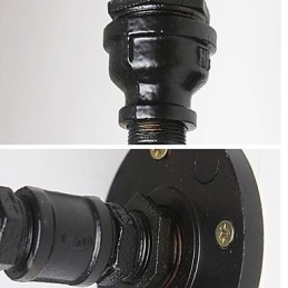 Απλίκες τοίχου Mini Style Rustic Lodge Metal