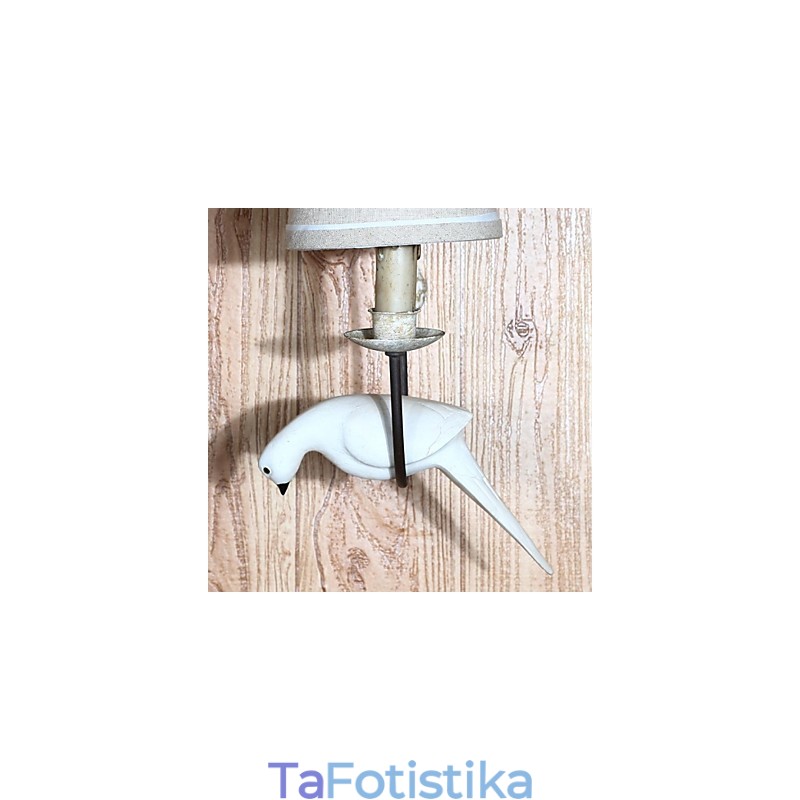 Mini Style Απλίκες Τοίχου Country Wood Bamboo