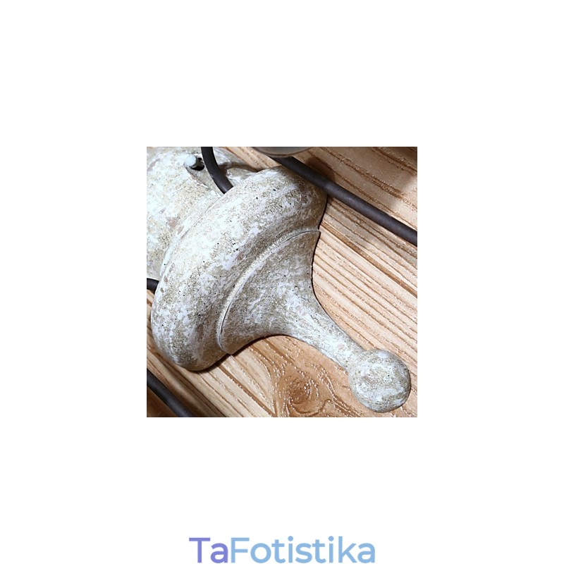 Mini Style Απλίκες Τοίχου Country Wood Bamboo