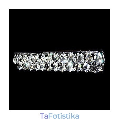 Φωτιστικά τοίχου Crystal Flush Mount Modern Contemporary Metal Φωτιστικά τοίχου Crystal Flush Mount Modern Contemporary Metal
