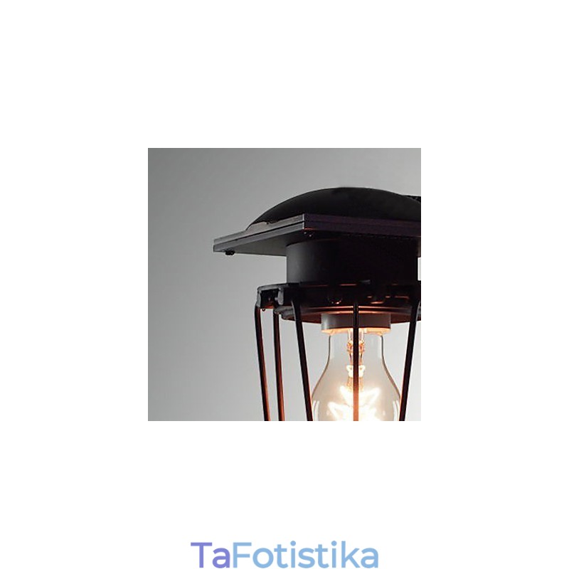 Ρετρό σφυρήλατο επιτοίχιο φωτιστικό μονής κεφαλής αντίκες φωτιστικό τοίχου Reminisced Lamp Loft American Iron Vintage Small Cages Φωτιστικό τοίχου