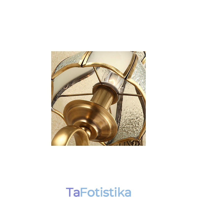 Απλίκες τοίχου Mini Style Traditional Classic Metal