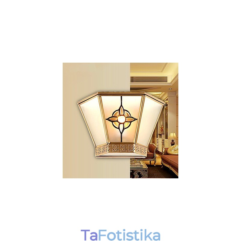 Απλίκες τοίχου Mini Style Traditional Classic Metal