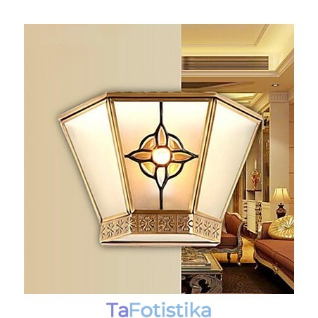 Απλίκες τοίχου Mini Style Traditional Classic Metal Απλίκες τοίχου Mini Style Traditional Classic Metal