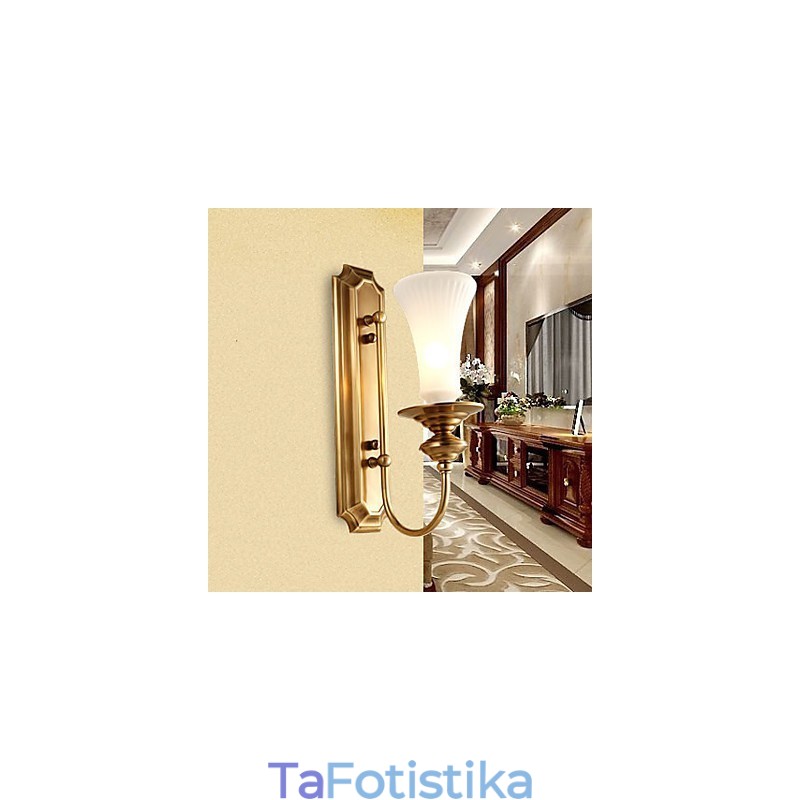 Απλίκες τοίχου Mini Style Traditional Classic Metal