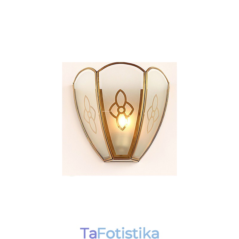 Απλίκες τοίχου Mini Style Traditional Classic Metal