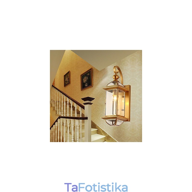 Απλίκες τοίχου Mini Style Traditional Classic Metal