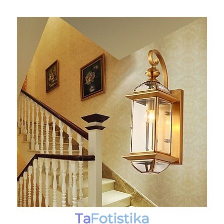 Απλίκες τοίχου Mini Style Traditional Classic Metal Απλίκες τοίχου Mini Style Traditional Classic Metal