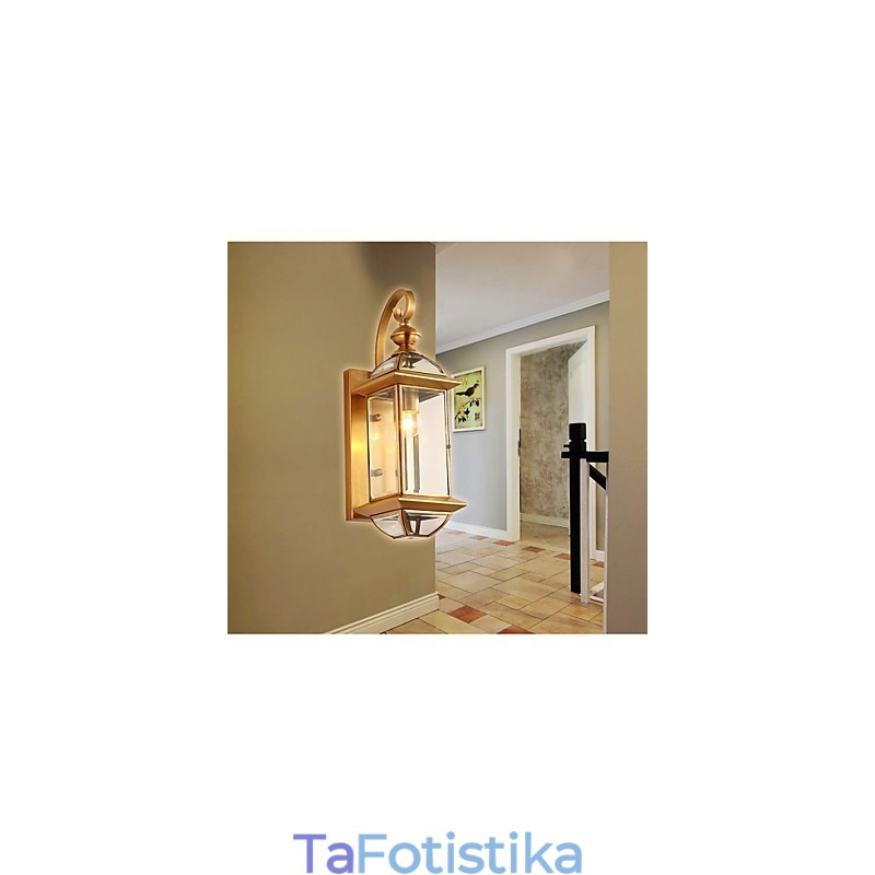Απλίκες τοίχου Mini Style Traditional Classic Metal