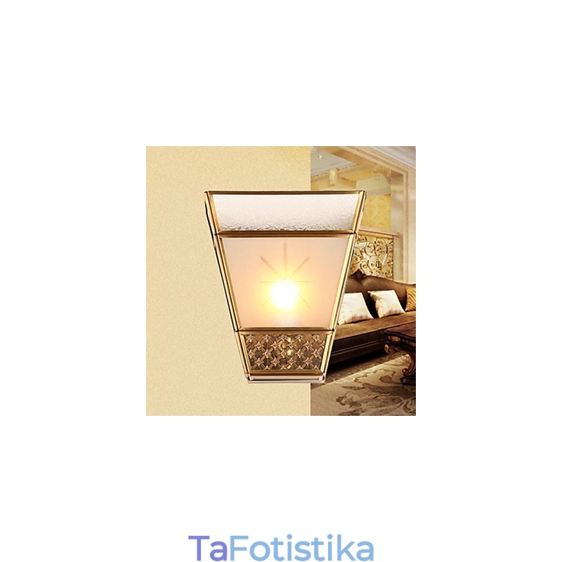 Απλίκες τοίχου Mini Style Traditional Classic Metal