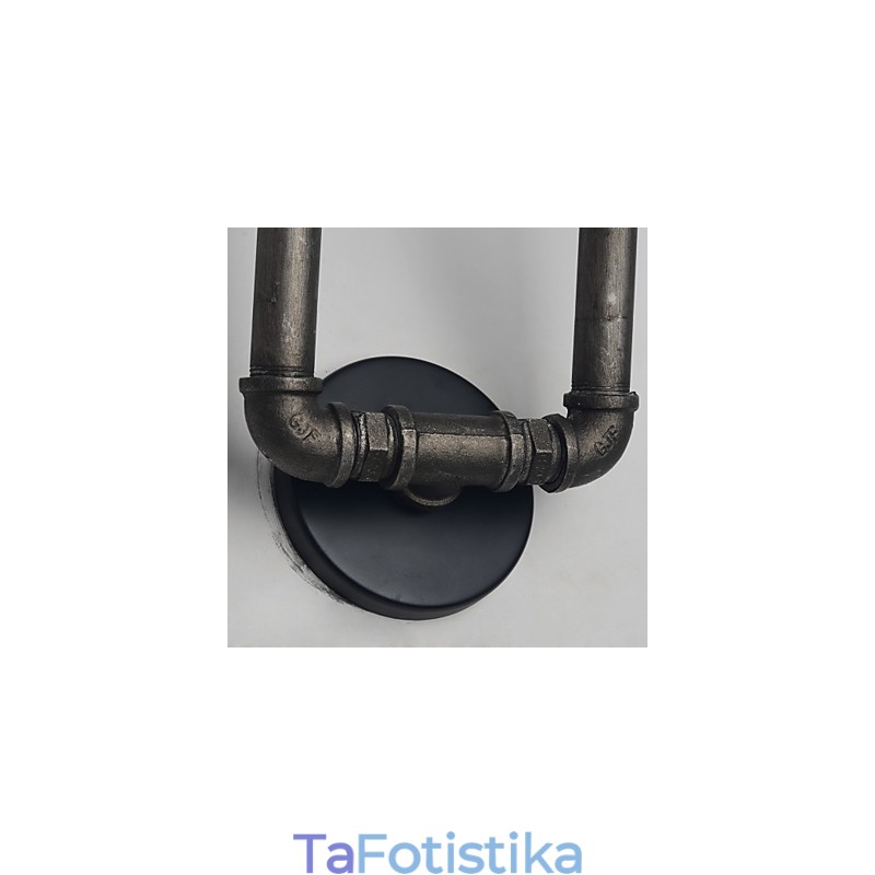 Ρετρό Μεταλλικό Επιτοίχιο Φωτιστικό Για Καφετέρια