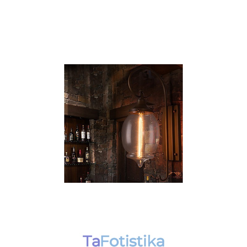 Φωτιστικά τοίχου για το σπίτι Φωτιστικό τοίχου Μινιμαλιστικό Εσωτερικό Φωτιστικό Διαδρόμου από σφυρήλατο σίδερο Φωτιστικά κρεβατοκάμαρας για καθιστικό