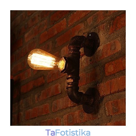 Ρετρό απλίκες τοίχου Mini Style Rustic Lodge Metal Ρετρό απλίκες τοίχου Mini Style Rustic Lodge Metal