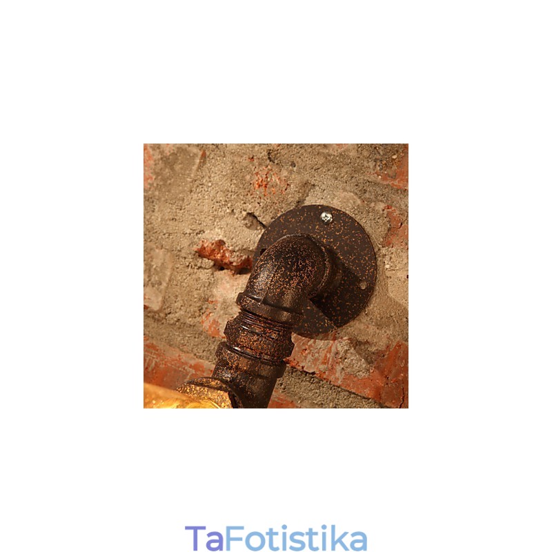 Ρετρό απλίκες τοίχου Mini Style Rustic Lodge Metal