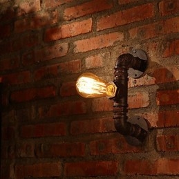 Ρετρό απλίκες τοίχου Mini Style Rustic Lodge Metal