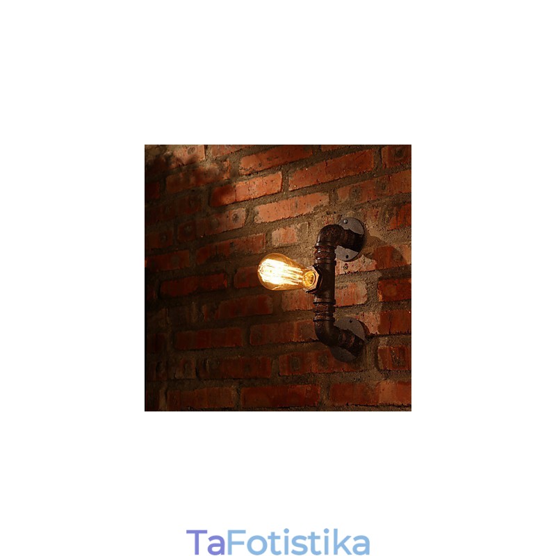 Ρετρό απλίκες τοίχου Mini Style Rustic Lodge Metal