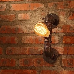 Ρετρό απλίκες τοίχου Mini Style Rustic Lodge Metal