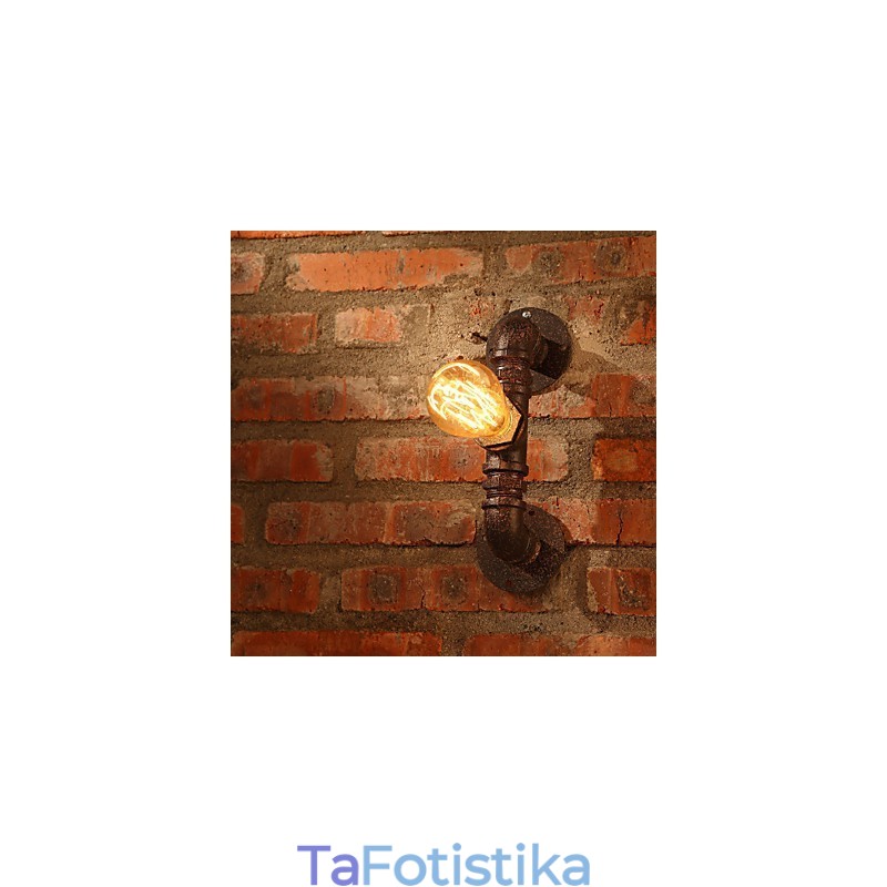 Ρετρό απλίκες τοίχου Mini Style Rustic Lodge Metal