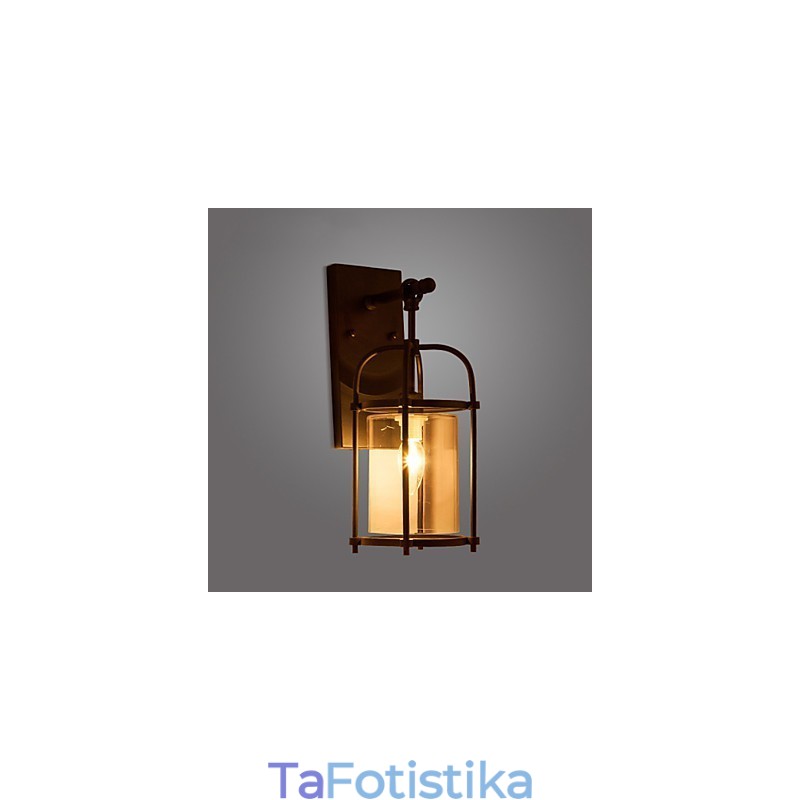 Φωτιστικά με δημιουργική βιομηχανική εμφάνιση Επιτοίχια φωτιστικά σε στυλ Βόρειας Αμερικής με λάμπα φλάουτου Edison εσωτερικά φώτα διακόσμησης μπαρ