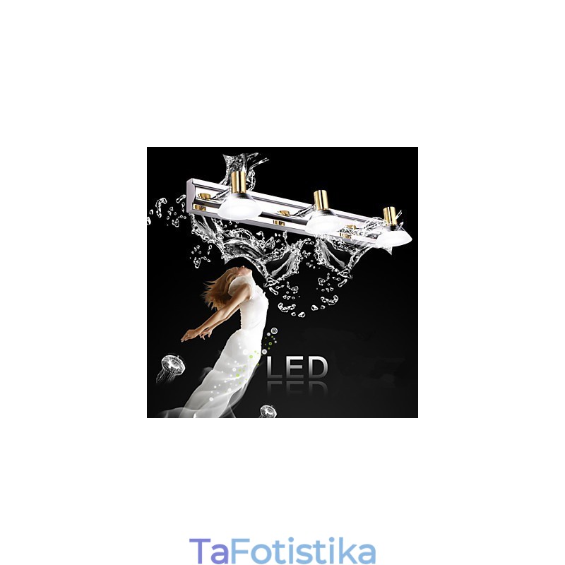 Φωτισμός Μπάνιου Μοντέρνο Σύγχρονο Μέταλλο