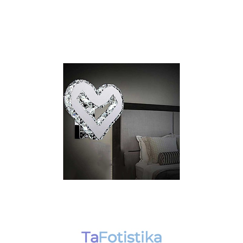 Απλίκες τοίχου Crystal Mini Style Modern Contemporary Metal