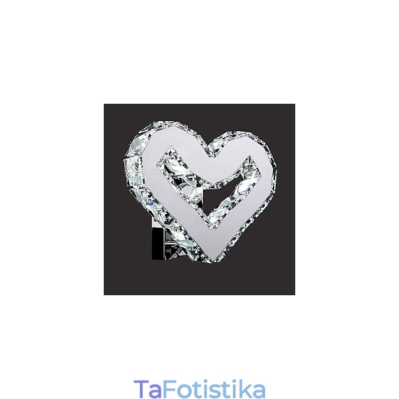 Απλίκες τοίχου Crystal Mini Style Modern Contemporary Metal