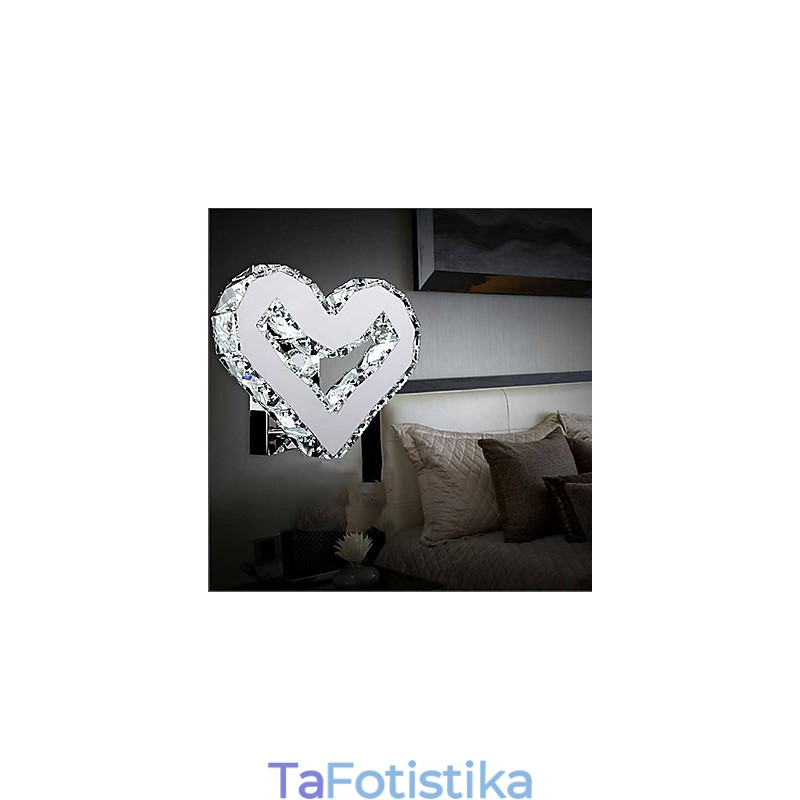 Απλίκες τοίχου Crystal Mini Style Modern Contemporary Metal