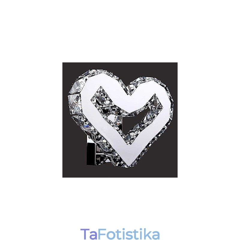 Απλίκες τοίχου Crystal Mini Style Modern Contemporary Metal