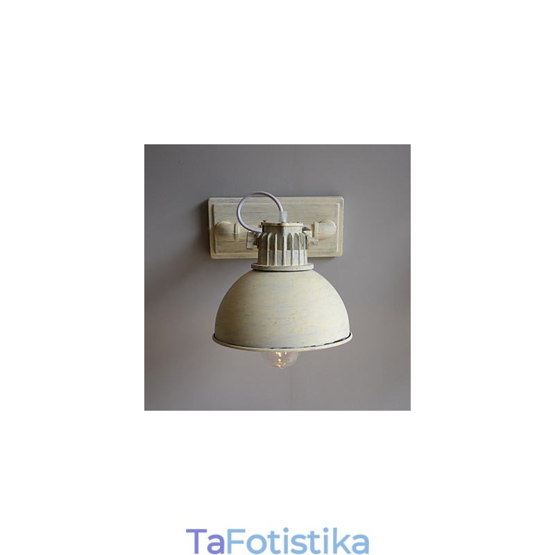 Ολοκαίνουργιο Nostalgic Vintage Iron Loft φωτιστικό τοίχου για μπαλκόνι Βόρεια Ευρώπης απλίκες τοίχου από σφυρήλατο σίδερο