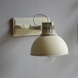 Ολοκαίνουργιο Nostalgic Vintage Iron Loft φωτιστικό τοίχου για μπαλκόνι Βόρεια Ευρώπης απλίκες τοίχου από σφυρήλατο σίδερο