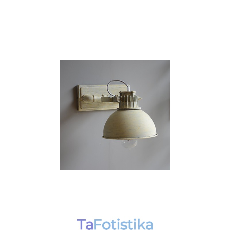 Ολοκαίνουργιο Nostalgic Vintage Iron Loft φωτιστικό τοίχου για μπαλκόνι Βόρεια Ευρώπης απλίκες τοίχου από σφυρήλατο σίδερο