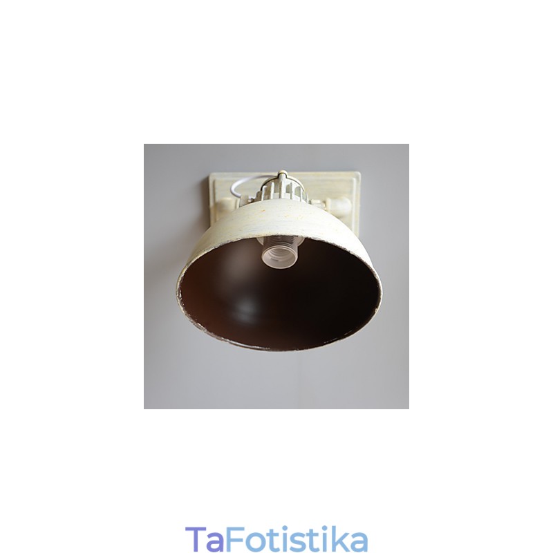 Ολοκαίνουργιο Nostalgic Vintage Iron Loft φωτιστικό τοίχου για μπαλκόνι Βόρεια Ευρώπης απλίκες τοίχου από σφυρήλατο σίδερο