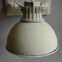 Ολοκαίνουργιο Nostalgic Vintage Iron Loft φωτιστικό τοίχου για μπαλκόνι Βόρεια Ευρώπης απλίκες τοίχου από σφυρήλατο σίδερο