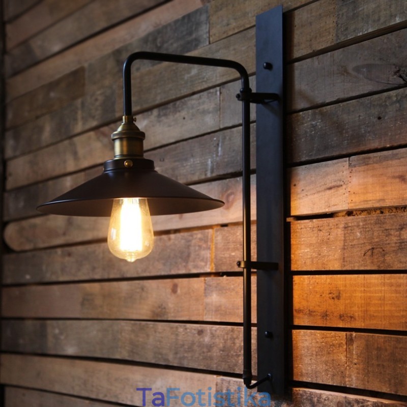 Νέο Loft Retro DIY Industrial Vintage επιτοίχιο φωτιστικό τοίχου απλίκα