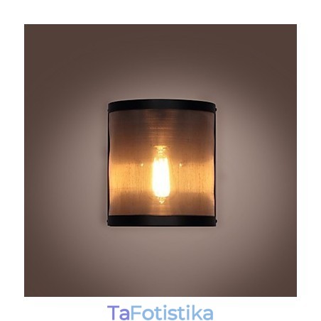 Vintage Style Simplicity Συρματόπλεγμα από χάλυβα και Μεταλλική Απλίκα Τοίχου Σαλόνι Διάδρομος Σοφίτα Γκαράζ Υπόγειο Φωτιστικό τοίχου Vintage Style Simplicity Συρματόπλεγμα από χάλυβα και Μεταλλική Απλίκα Τοίχου Σαλόνι Διάδρομος Σοφίτα Γκαράζ Υπόγειο Φωτιστικό τοίχου