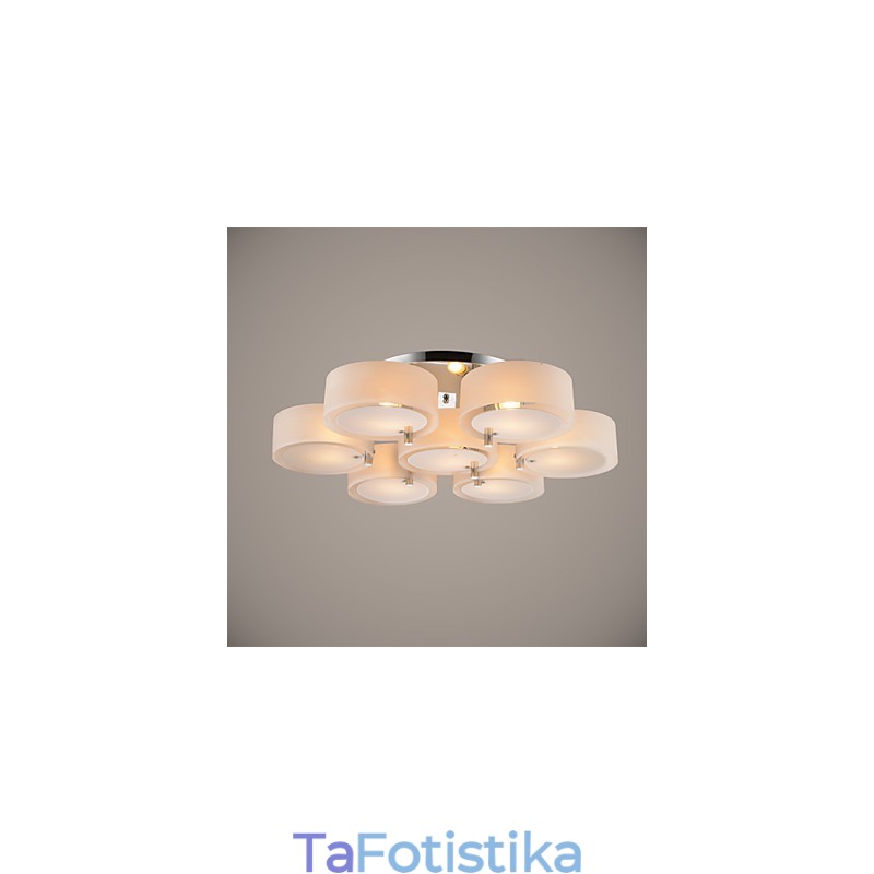 Flush Mount Modern Contemporary 7 Φωτιστικά Φωτιστικό Οροφής Μεταλλικό
