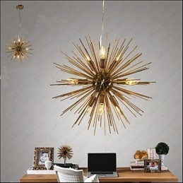 Retro Imitation Copper Creative σειρά 10 Lights Chandelier