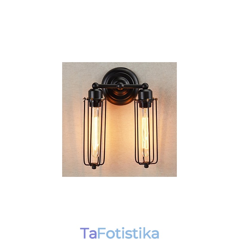 Απλίκες Τοίχου Rustic Lodge Metal