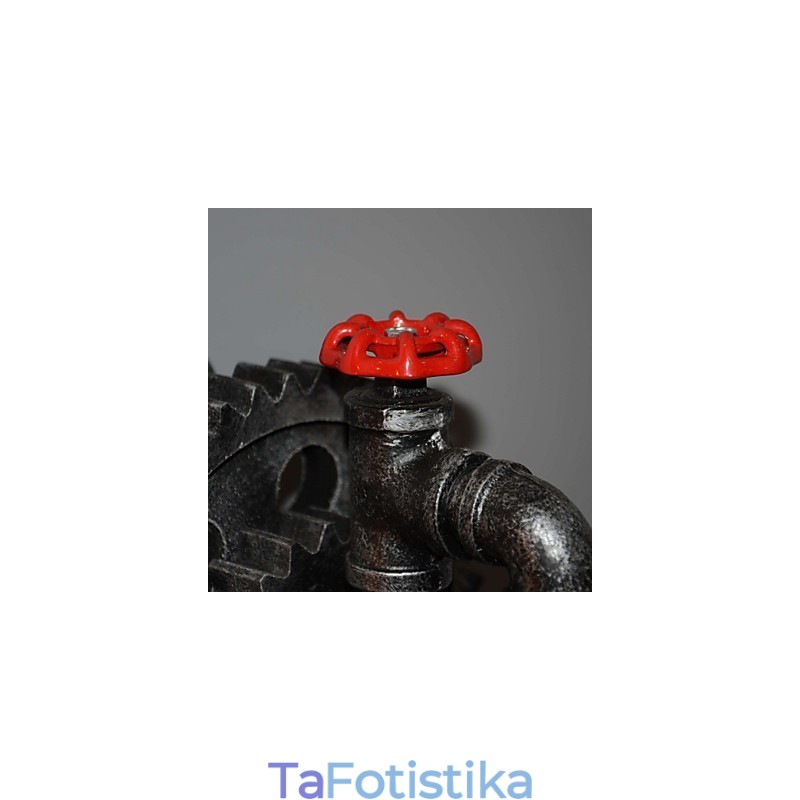 Creative Iron Bar Restaurant Bar Asle Φωτιστικό τοίχου Επιτοίχιο Φωτιστικό Loft Industrial Gear Personality To Do The Old Water Pipes