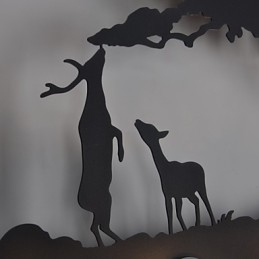 Σιδερένια ρετρό επιτοίχια φωτιστικά με διάδρομο υπνοδωματίου 4 Lights American Village Pastoral LOFT