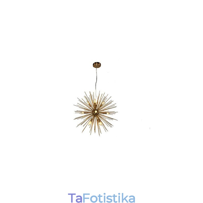 Retro Imitation Copper Creative σειρά 10 Lights Chandelier