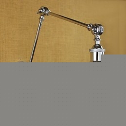 Χρώμιο γυαλί Διπλό Βραχίονα Ρυθμιζόμενο Ασημένιο Μπαρ KTV Bedside Aisle Restaurant Ξενοδοχείο τοίχος δωματίου